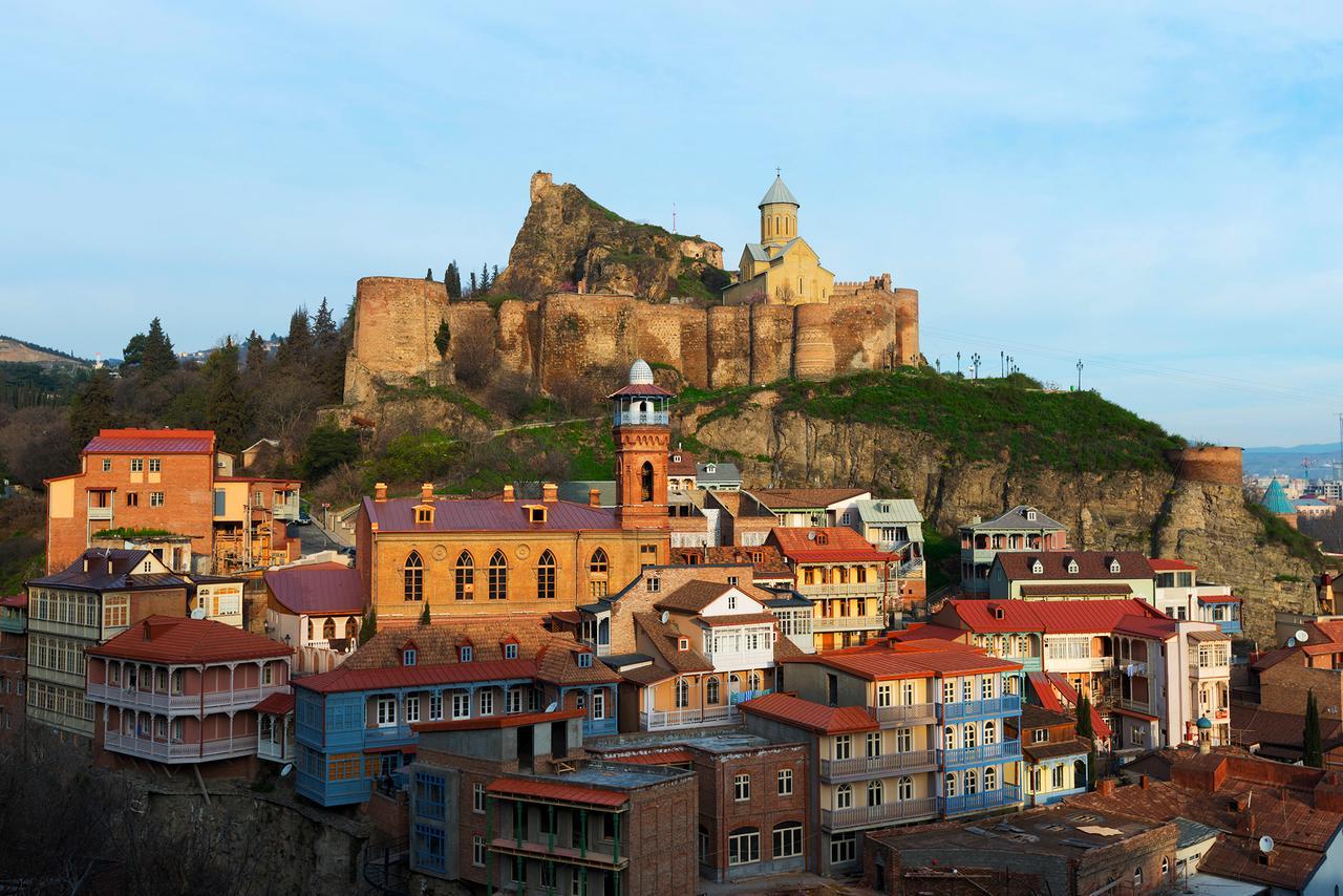 White Tiger In Center Of Tbilisi 아파트 외부 사진